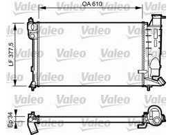 Radiateur neuf VALEO