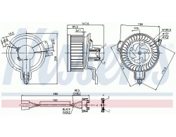 Moteur pulseur de chauffage...