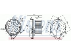 Moteur pulseur de chauffage...