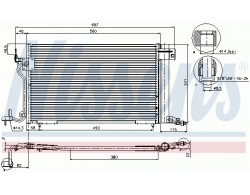 Condenseur clim 306 s16...